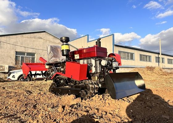 Zwei-Rad-Geh-Traktor Landwirtschaftlicher Mini-Crawler-Traktor 25 PS