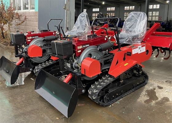 HYCT-25D 25HP Mini-Crawler-Spur-Traktoren Anbau Pflug-Traktor