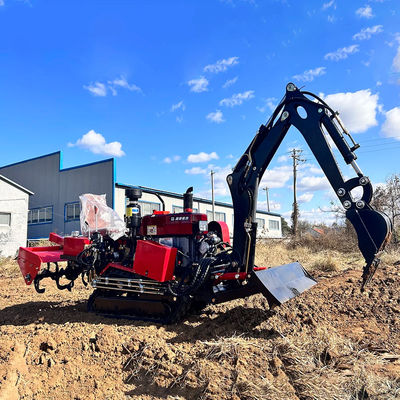 CE Mini Crawler Landwirt-Traktor, Rubber Track Crawler Traktor zum Verkauf