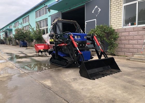 Mini 35 PS Trockenland Crawler Traktor 760 KG Landwirtschaftliche Betriebsmittel