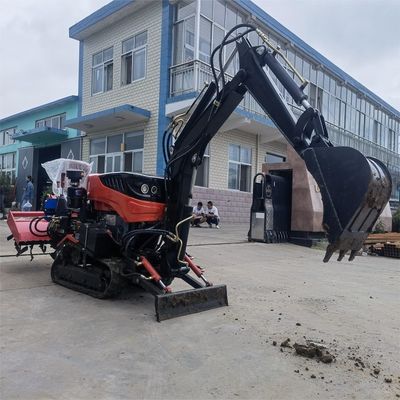 Mini-Crawler-Traktoren Mini 4x4 Crawler-Traktor25/30/35HP Crawler-Traktor mit Front-End-Lader