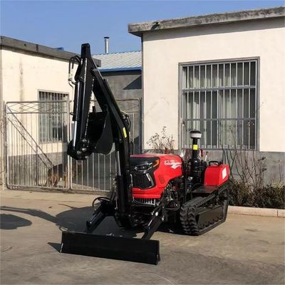 Mehrzweck 50 PS Trockenland Crawler Traktor Mini Utility Kultivator Dozer