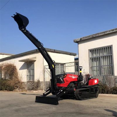 Mehrzweck 50 PS Trockenland Crawler Traktor Mini Utility Kultivator Dozer