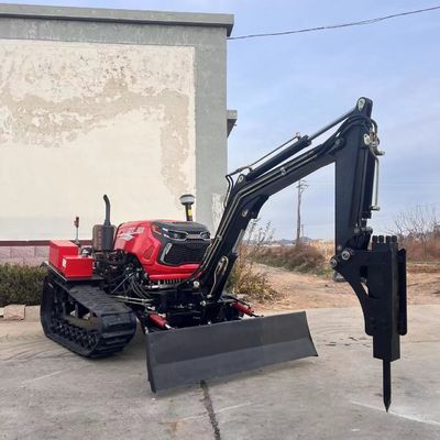Mehrzweck 50 PS Trockenland Crawler Traktor Mini Utility Kultivator Dozer