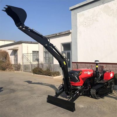Mehrzweck 50 PS Trockenland Crawler Traktor Mini Utility Kultivator Dozer