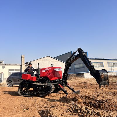 Landwirtschaftliche 80 PS Crawler-Traktor Mini Dozer-Traktor Landwirtschaftsgeräte