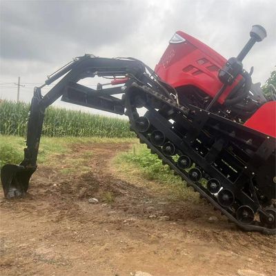 Landwirtschaftliche 80 PS Crawler-Traktor Mini Dozer-Traktor Landwirtschaftsgeräte