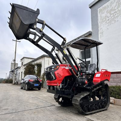 50 PS Kleiner Drehbauer Mini Crawler Rasenmäher für Obstgarten Drehbauer