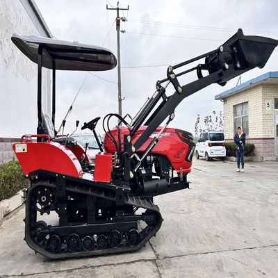 50 PS Kleiner Drehbauer Mini Crawler Rasenmäher für Obstgarten Drehbauer