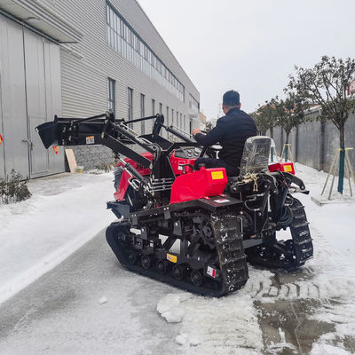 OEM ODM Farm Crawler Traktor / Mini Traktor 50 PS mit Front End Bucket