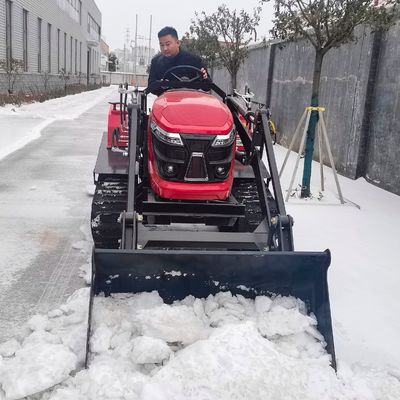 Zuhause 50HP Paddy Field Crawler Traktorzüchter für die Landwirtschaft