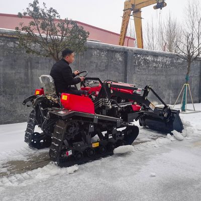 Zuhause 50HP Paddy Field Crawler Traktorzüchter für die Landwirtschaft