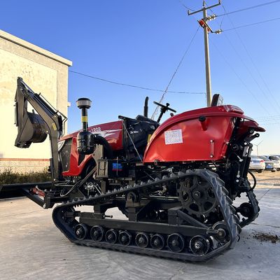 Landwirtschaft Kleinspur-Traktoren Multifunktionaler Landwirtschafts-Krawler-Traktor