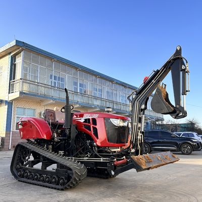Landwirtschaft Kleinspur-Traktoren Multifunktionaler Landwirtschafts-Krawler-Traktor