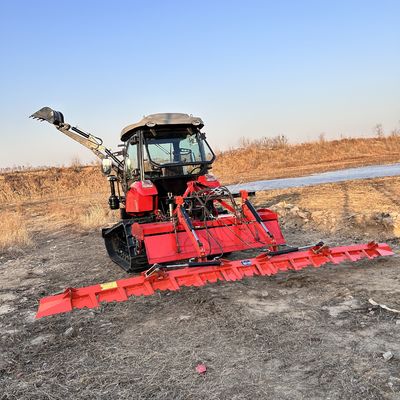 Landwirtschaftlicher Kompakter Crawler-Traktor 120 PS mit Gleisen