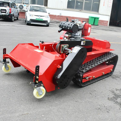 Hammer-Messer-Flächenmäher, automatischer Roboter-Rohmäher Fernbedienung