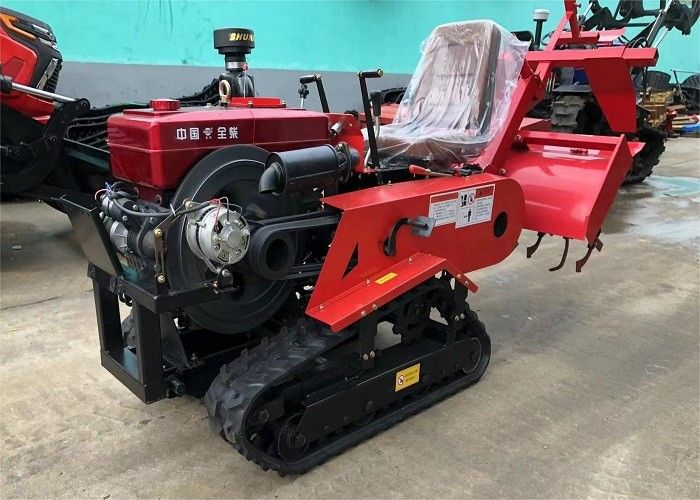 25 PS Mini Paddy Crawler Baumaschine Kraftvernichter Gehtraktor mit Dieselmotor