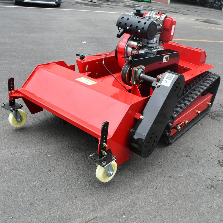 Gartenrasenmäher Flail Rasenmäher Obstgarten Crawler RC Rasenmäher Traktor